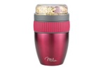 Milu Müsli-Becher-Set (3-tlg.) - berry
