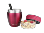 Milu Müsli-Becher-Set (3-tlg.) - berry