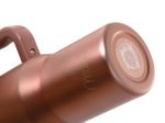 Milu Edelstahl-Tumbler-Set (3-tlg.) mit Trinkhalm - 1200 ml  - rosegold