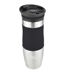 Milu Isolierbecher-Set to go (3-tlg.) - 450 ml - schwarz