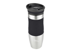 Milu Isolierbecher-Set to go (3-tlg.) - 450 ml - schwarz