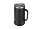Milu Bierkrug - 700 ml - schwarz