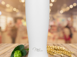 Milu Weizenbierglas - 500 ml - weiß