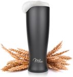 Milu Weizenbierglas - 500 ml - schwarz