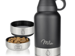 Milu 3-in-1 Hunde-Isolier-Trinkflasche