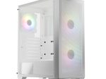 LC Power Gaming-PC Gehäuse LC-717W-ON Midi-Tower weiß