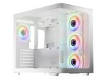 LC Power Gaming-PC Gehäuse LC-8001W-ON Midi-Tower weiß