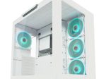 LC Power Gaming-PC Gehäuse LC-807W-ON Midi-Tower weiß