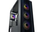LC Power Gaming-PC Gehäuse LC-810B-ON Midi-Tower schwarz