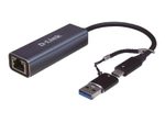 D-Link DUB-2315, USB-C/USB auf 2.5G Ethernet Adapter