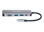 D-Link DUB-2325/E, 5-in-1 USB-C-Hub mit Kartenleser