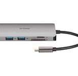 D-Link DUB-M810, 8-In-1 USB-C Hub mit HDMI/Ethernet/Kartenleser/USB-C Ladeanschluss