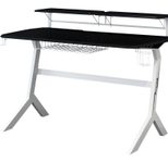 LC Power LC-GD-1W Gaming-Tisch schwarz/weiß