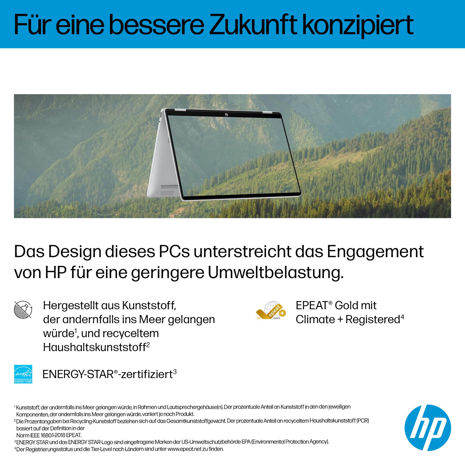 HP OmniBook 5 Flip 14-fp0052ng Intel® Core™ i5-1334U Notebook 35,6 cm (14")