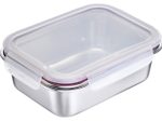 WESTMARK Frischhaltedose 7,0 cm hoch silber 1,3 l, 1 St.