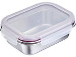 WESTMARK Frischhaltedose 5,5 cm hoch silber 600,0 ml, 1 St.