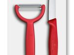 VICTORINOX Gemüsemesser Swiss Classic 8 cm, rot