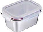 WESTMARK Frischhaltedose 9,0 cm hoch silber 1,0 l, 1 St.