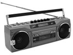 soundmaster SRR80TI DAB+ Boombox grau