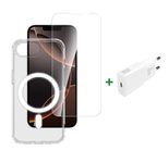 4smarts 3in1 Premium Starter Set für Apple iPhone 16e MagSafe-kompatibel