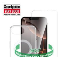 4smarts 360° Premium Protection Set für Apple iPhone 16e MagSafe-kompatibel