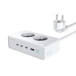 4smarts Desk Charger GaN 65W mit AC-Steckdosen, weiß