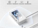 4smarts Desk Charger GaN 65W mit AC-Steckdosen, weiß