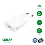 4smarts Netzladegerät PDPlug Slim 20W GaN 1C weiß