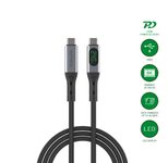 4smarts USB4 Kabel DigitCord Enterprise 240W 1,5m, schwarz