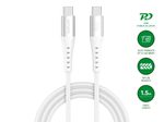 4smarts USB-C Kabel PrimeCord 60W 1,5m, weiß