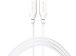 4smarts USB-C / USB-C Silikon-Kabel High Flex 60W 1,5m weiß