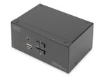 Digitus 2 Anschluss Displayport DualView 60 Hz 4K@60fp, Multiplattform-Unterstützung