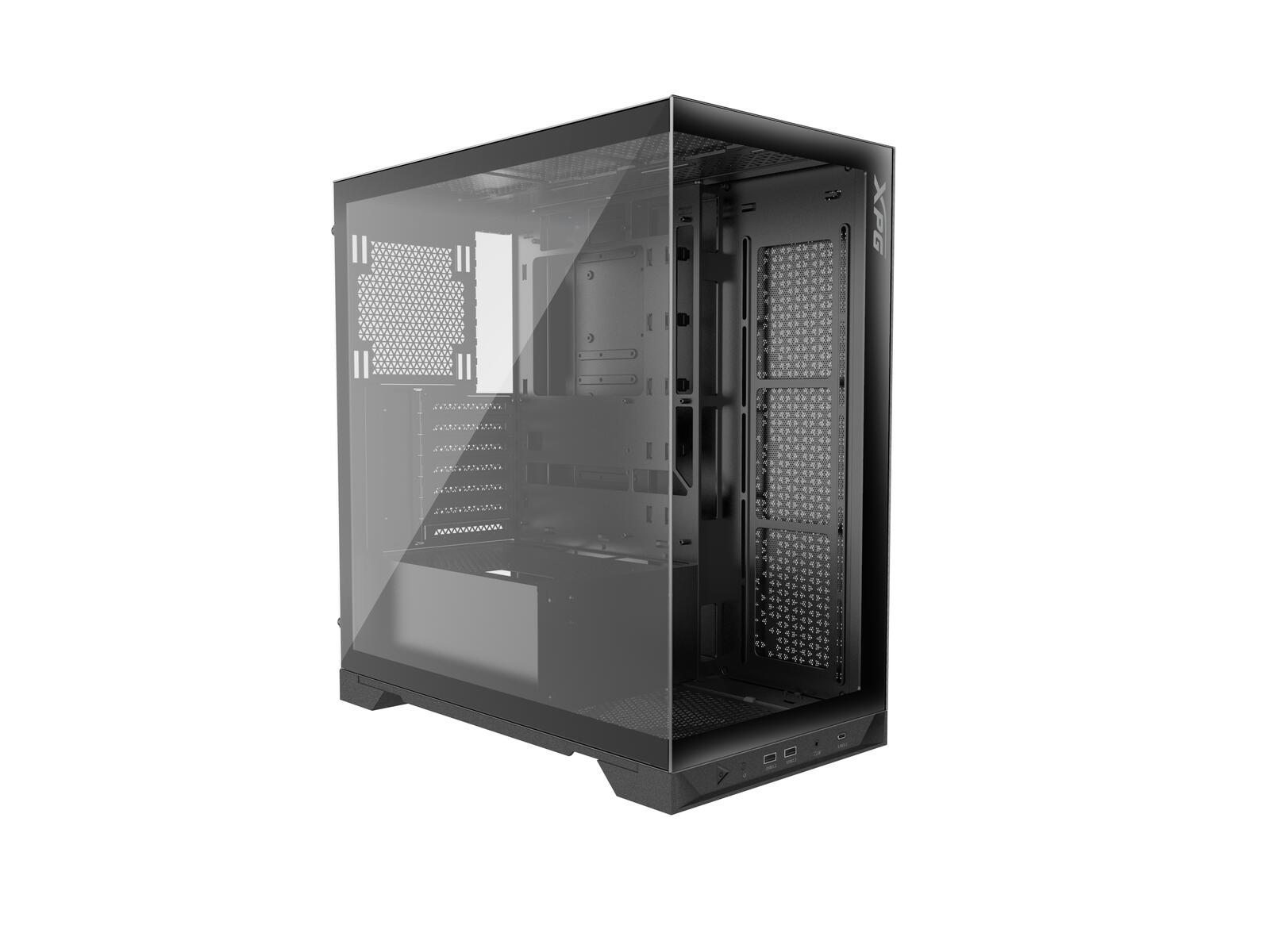 ADATA XPG PC-Gehäuse Invader X Midi-Tower ohne Lüfter schwarz