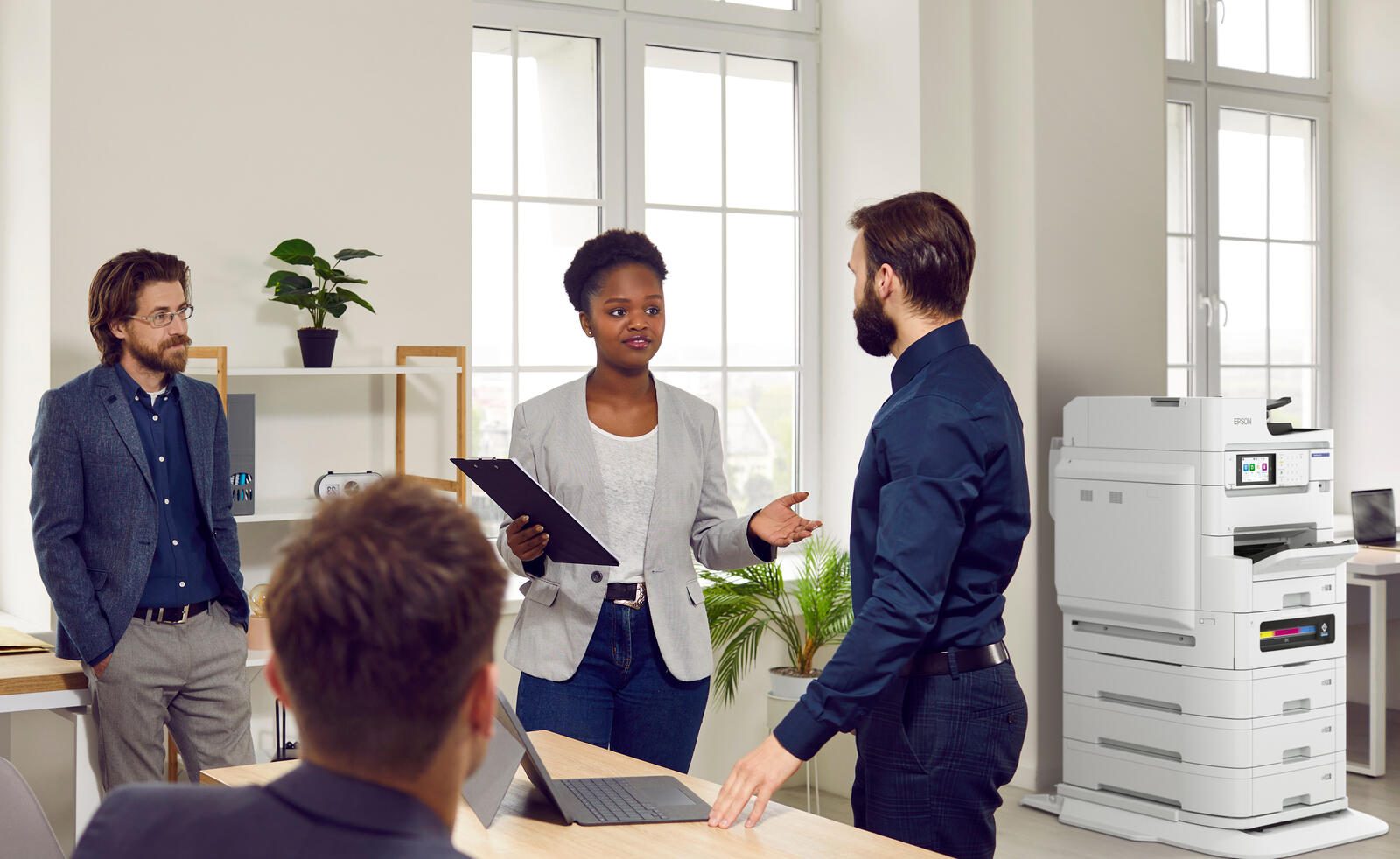 Epson WorkForce Pro EM-C8101RDWF Tintenstrahl-Multifunktionsgerät