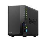 Synology DiskStation DS225+ 2 Einschübe NAS-Server Leergehäuse (DS225+)