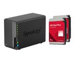 Synology DiskStation DS225+ 8 TB (2x 4 TB) WD Red Plus NAS Festplatte