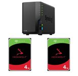 Synology DiskStation DS225+ 8TB (2x 4TB) Seagate Ironwolf® NAS Festplatte