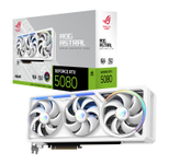ASUS ROG Astral GeForce RTX 5080 16GB GDDR7 Gaming Grafikkarte Weiß