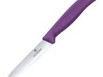 VICTORINOX Küchenmesser Swiss Classic silber, violett