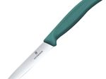 VICTORINOX Küchenmesser Swiss Classic silber, grün