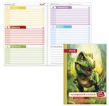 ROTH Hausaufgabenheft T-Rex Klipp & Klar liniert DIN A5