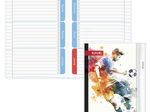ROTH Hausaufgabenheft für clevere Faule Fußball liniert DIN A5 104 Blätter