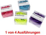 M&M Gummiringe grün, rot, blau oder violett 40 Stück