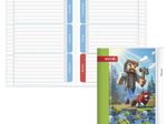 ROTH Hausaufgabenheft Block Game für clevere Faule liniert DIN A5