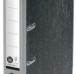 LEITZ Ordner Rückenbreite 5 cm DIN A4 grau mamoriert