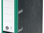 LEITZ Ordner Rückenbreite 8 cm DIN A4 grün mamoriert