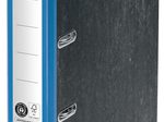 LEITZ Ordner Rückenbreite 5 cm DIN A4 blau mamoriert