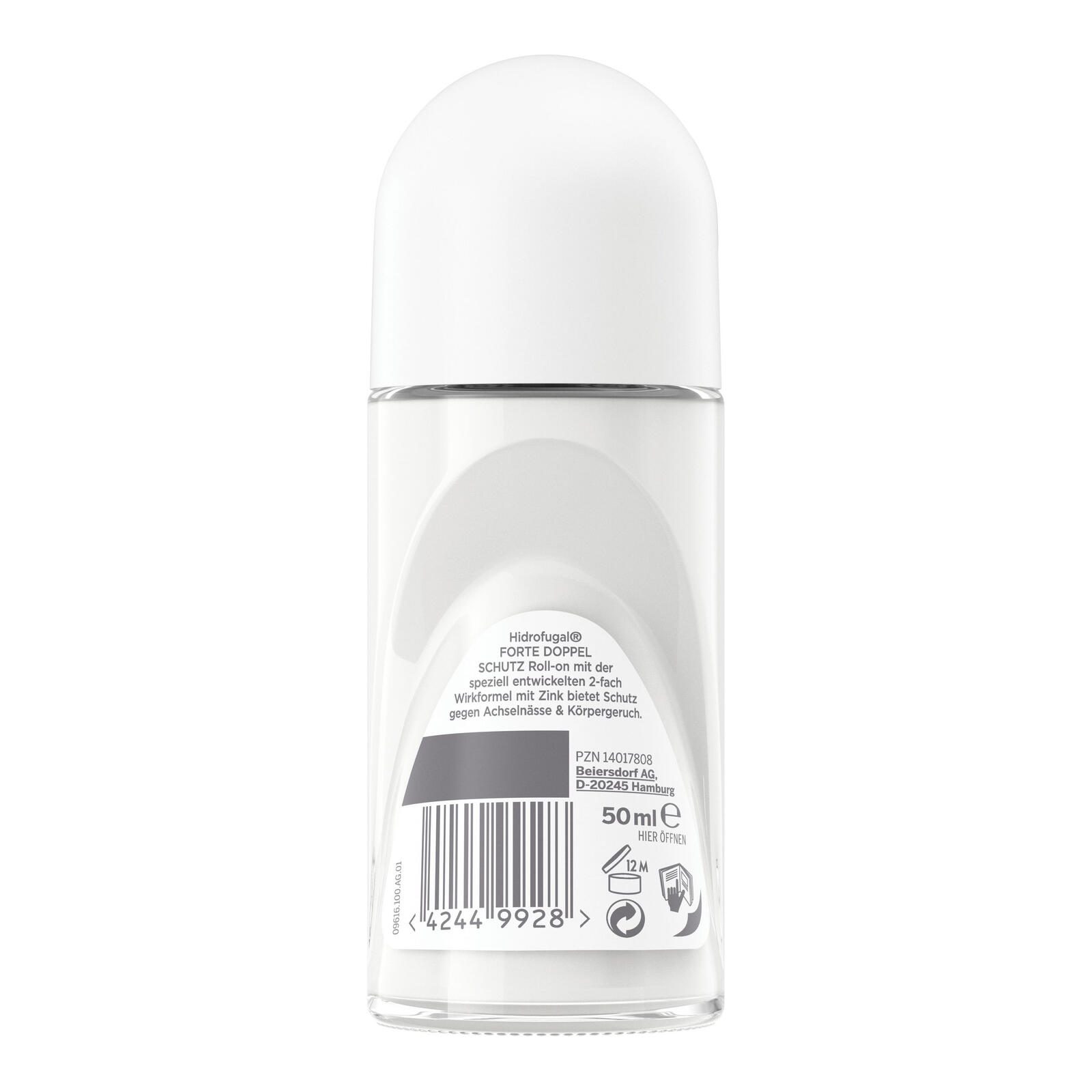 HIDROFUGAL FORTE DOPPELSCHUTZ Deo-Roller 50,0 ml
