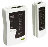 goobay Netzwerktester RJ45-Buchse / RJ11-Buchse