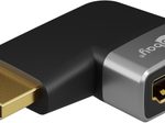 goobay HDMI Winkeladapter HDMI-A-Stecker / HDMI-A-Buchse